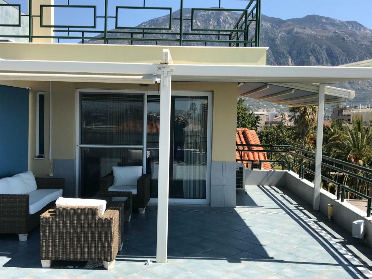 Tg Kalamata Beach Studio With Sea View Terrace Apartment Luaran gambar